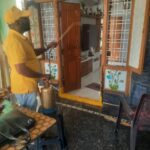 Anti-termite Pest control services in Hyderabad at a home by certified Satish pest control experts